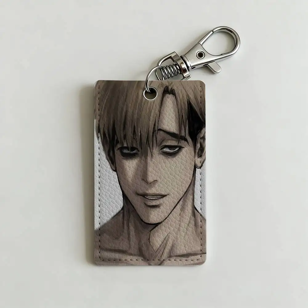 K-Killing S-Stalking Manga Card Holder Men And Womenn Universal Antirust Keychain Learther Access Drop Key Tag Ring