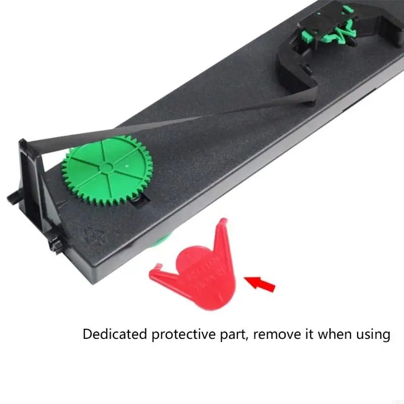 CORA Printer Ribbon Assemblies, 2-Pack Preassembled Black Replacements for 5023/4915/4915+/4915xe Invoices, Shipping Labels