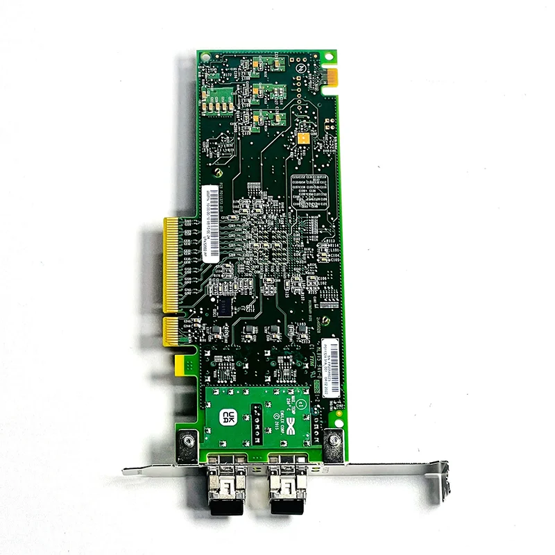 Broadcom Emulex LPE32002-AP/M2 Kartu HBA Dual-Port Fiber MMF Optik LC SFP + Adaptor Bus Host 32Gb Gen6 Kartu Jaringan