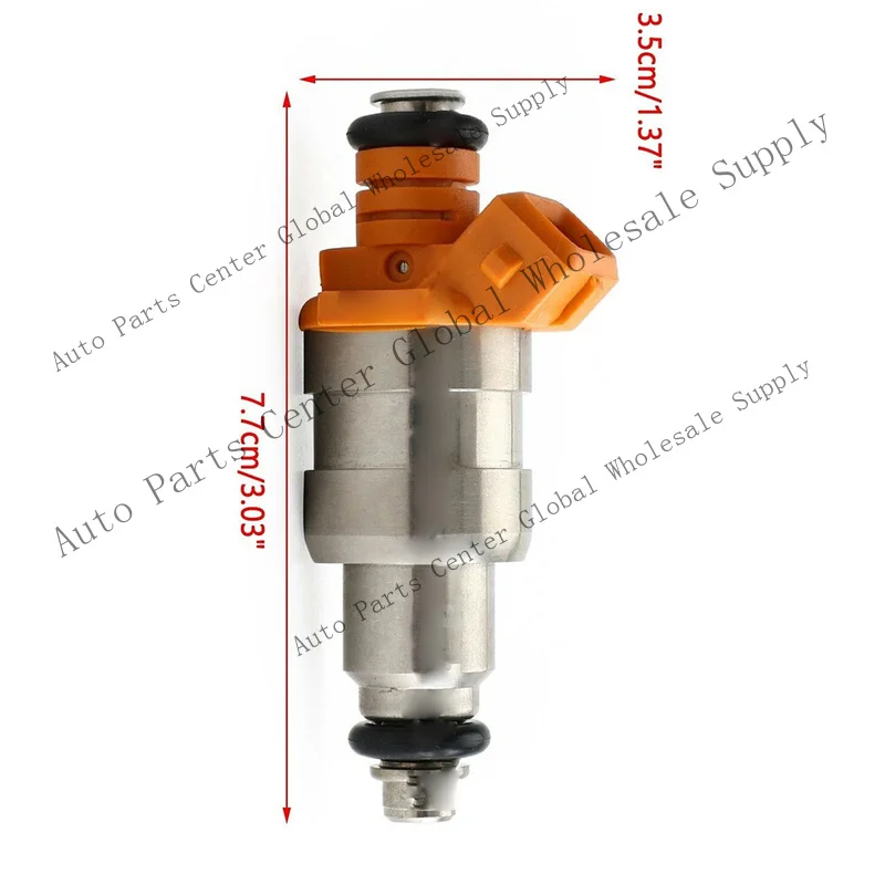Z+ 33007127 6Pcs Fuel Injector For Wrangler Cherokee YJ 1987-1998 I6 4.0L