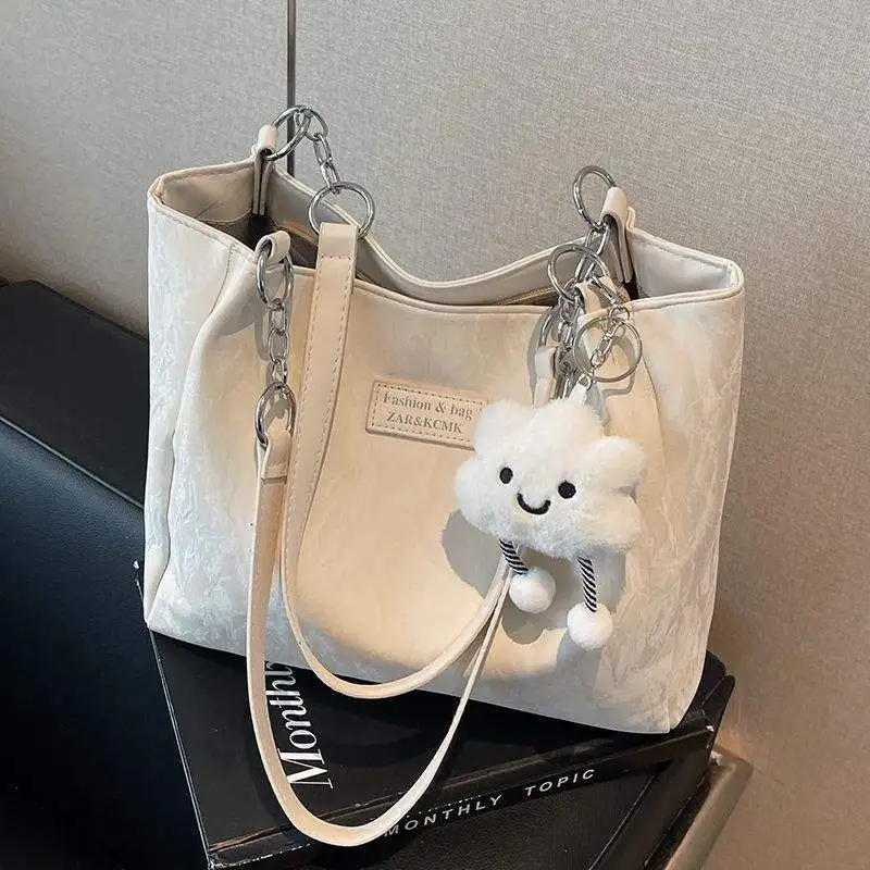 

Повседневная большая сумка-тоут Capaci, женская новая студенческая пригородная сумка, классная сумка, классная сумка, сумка через плечо