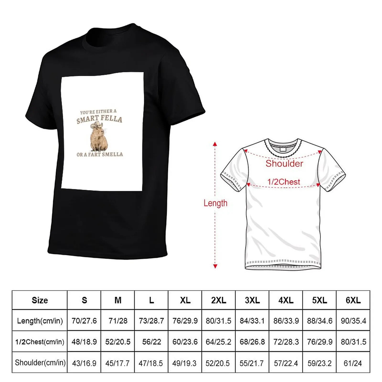 Are You A Smart Fella Or Fart Smella Vintage Style T-Shirt Breathable Workout Short Sleeve Top