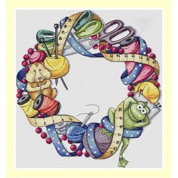11269 Cross Stitch Kits Embroidery Cross-stitch Stich Diy Cross Stitch Set Cross Stitch Complete Kit Punch Needle Arts & Craft