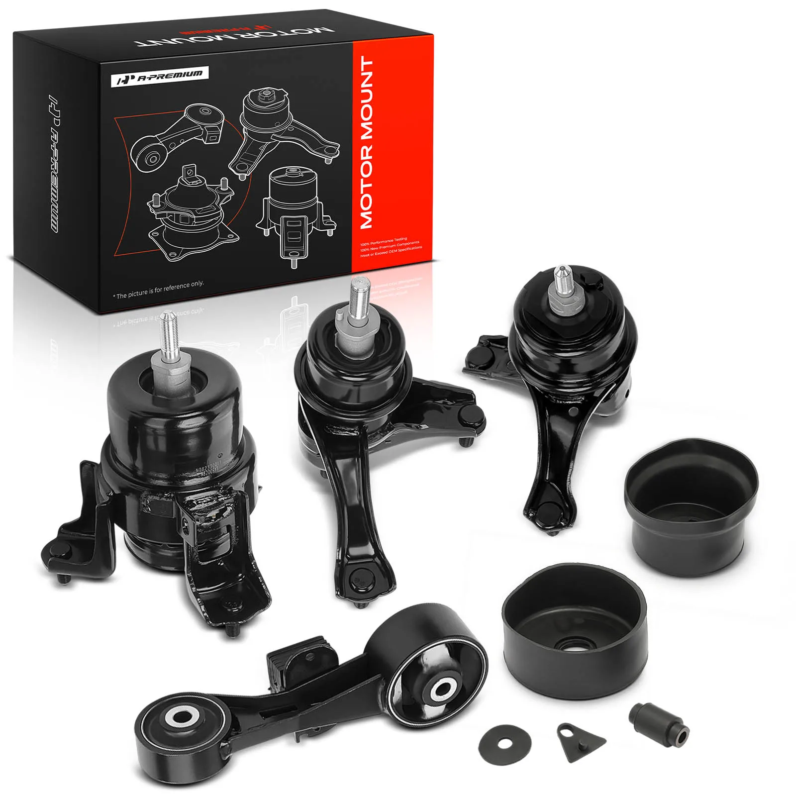 A-Premium 5pcs Engine Motor & Transmission Mount for Toyota Venza 2009-2016