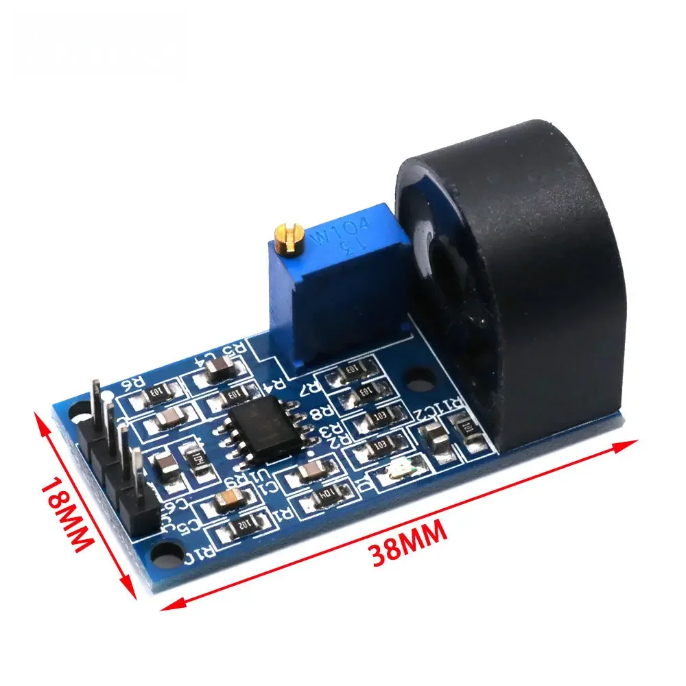 AC Current Sensor ZMCT103C High Precision Current Transformer Single-Phase 5A/5mA Power Sensor Module Electronic DIY For Arduino