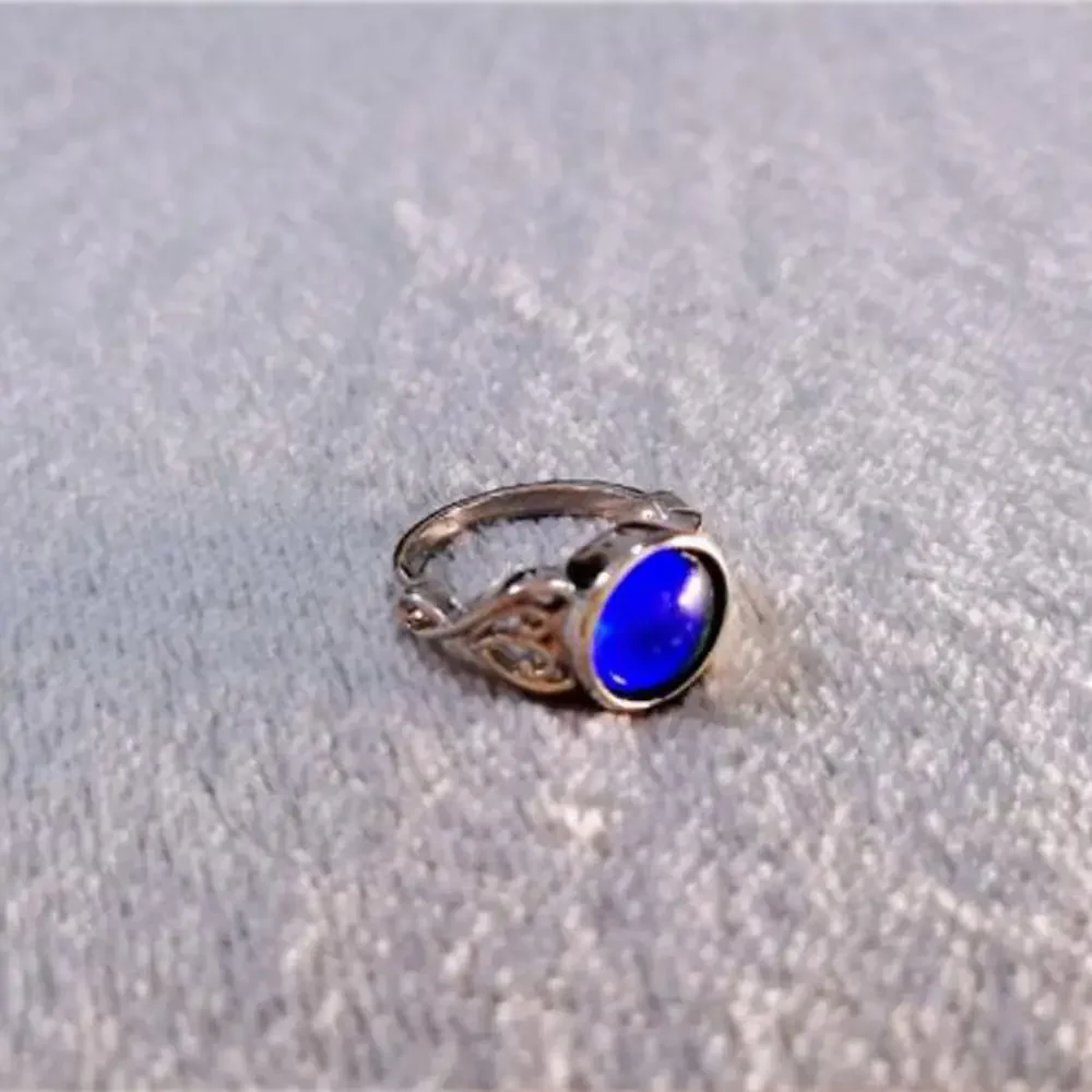 Size 5-10 Jewelry Gift For Women Girl Mood Ring Luminous Color Change Rings Temperature Control