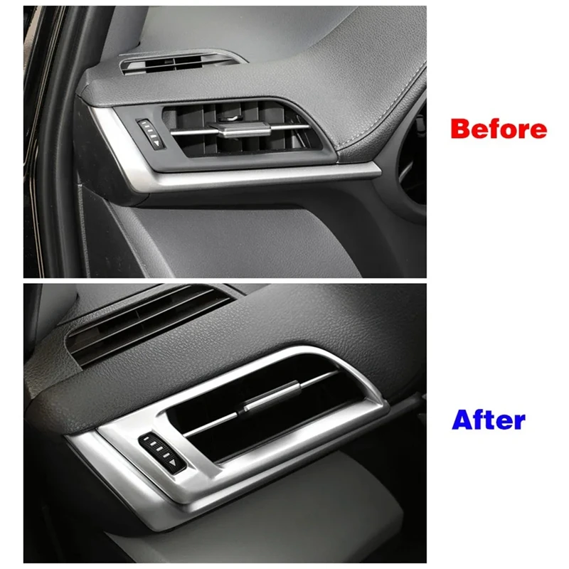 Car Dashboard Air Condition AC Outlet Vent Cover Trim Color Change Sticker For Toyota Sienna 2021-2023