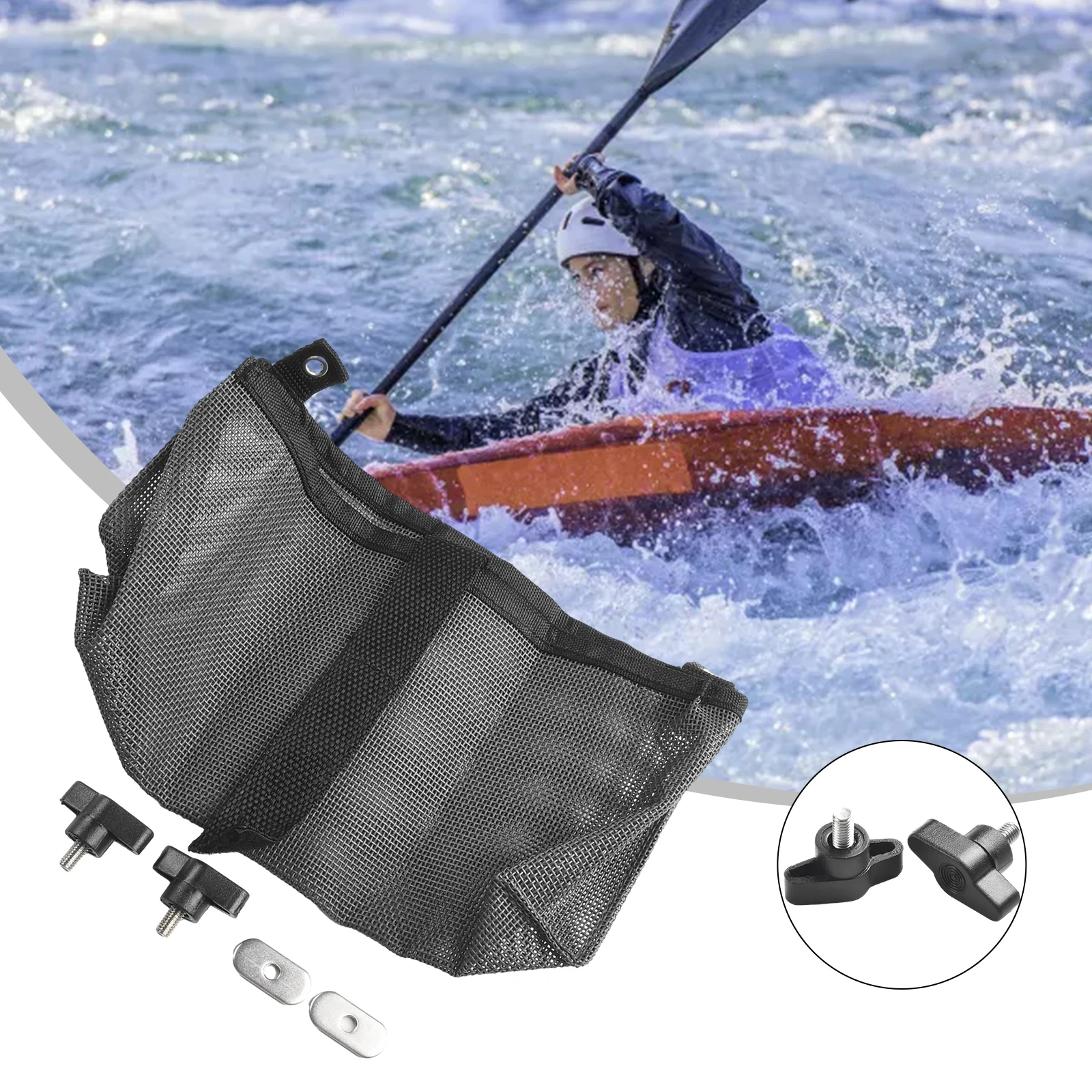 

Organizer Storage Bag Tackle Holder Mesh Gear Replacement 23*13*4cm Accessories Dinghy For Camping High Quality