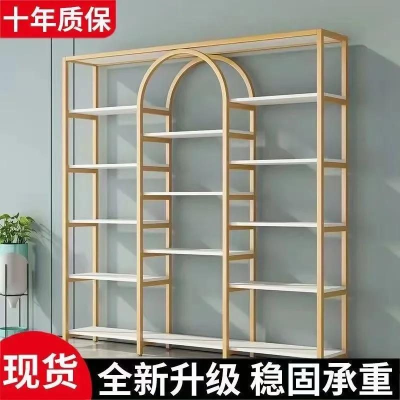 For Cosmetics Display Rack Light Luxury Beauty Cabinet Multi-layer Shelf for Shoes Bags Samples Storage Organizer