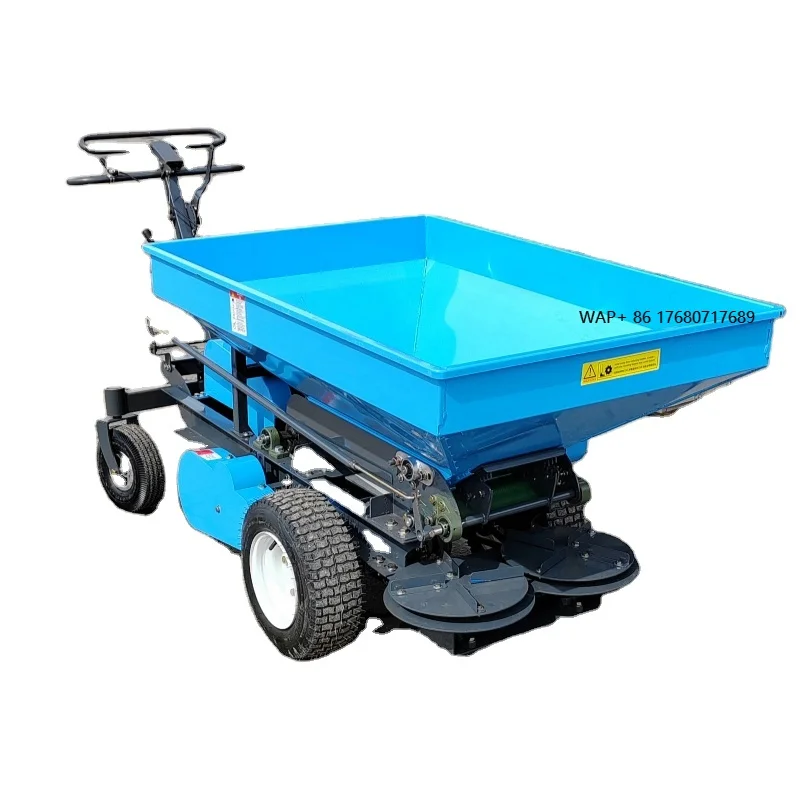 CE Certified Self- Propelled Fertilizer Spreading and Sowing Machine Agricultural Fertilization Equipment