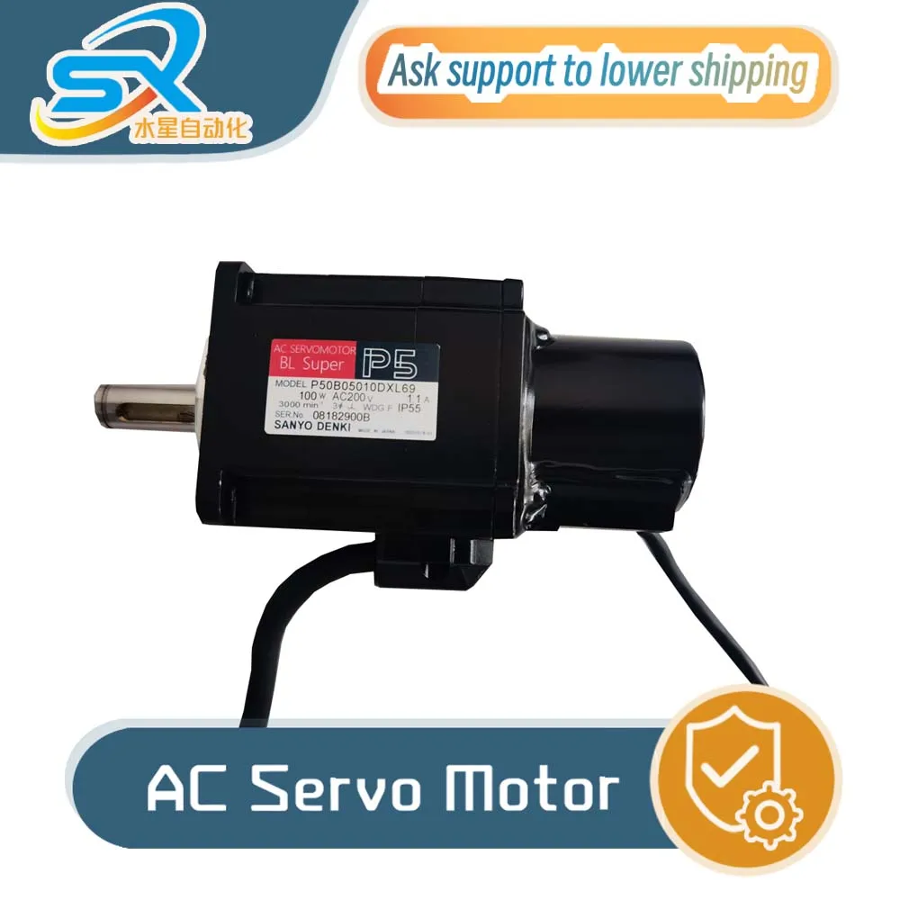 

Hot selling Sanyo Servo Motor For Robotics P50B05010DXL69 100w for Industrial Automation
