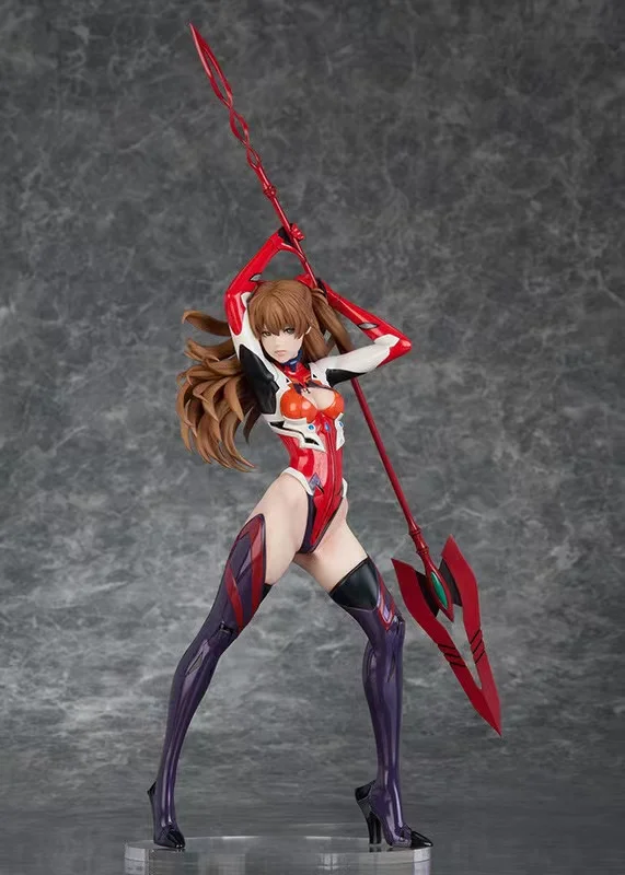 100% oryginalny: FLARE Q Asuka edycja limitowana 23.5CM pcv figurka figurka Anime zabawki kolekcja figurek Doll prezent