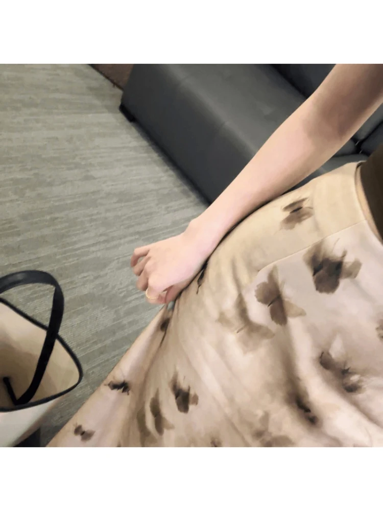 슬림핏 V넥 여성 여름 패션 얇은 스커트와 탑 세트, 에스닉 스타일 캐주얼웨어