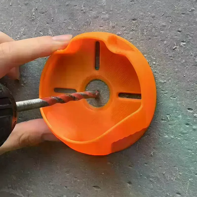 Durable Drill Dust Collector Effective Dust Capture Easy Setup For Home DIY Renovation Drilling Jobs