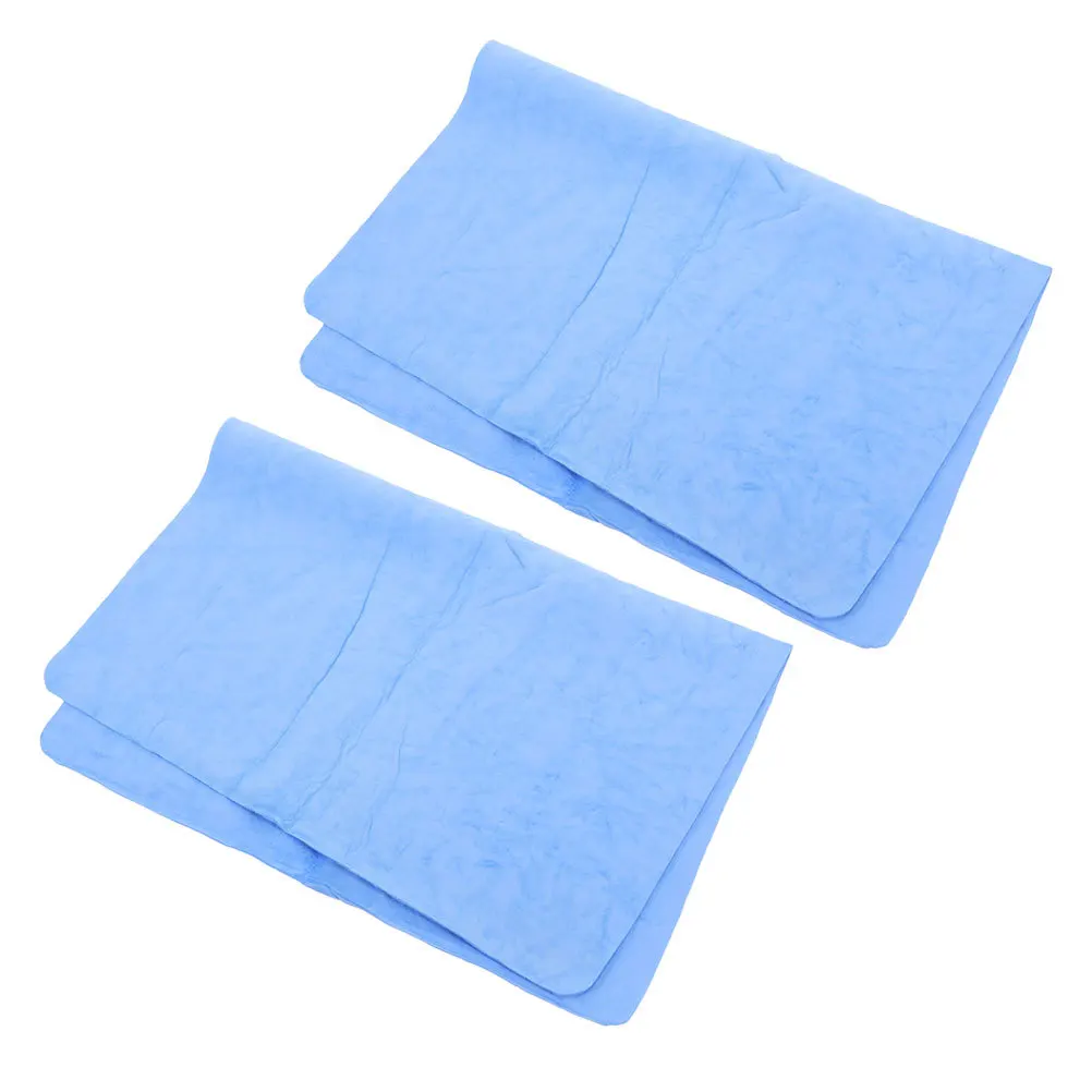 

2Pcs Large Drying Towels for Cars High Absorbency Reusable Car Cleaning Cloths Auto Detailing Towels Car Wash Drying Cloth Super