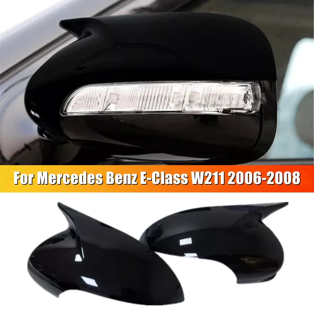 

For Mercedes Benz E-Class W211 2006-2008 Rearview Mirror Cover Body Kit Accessories