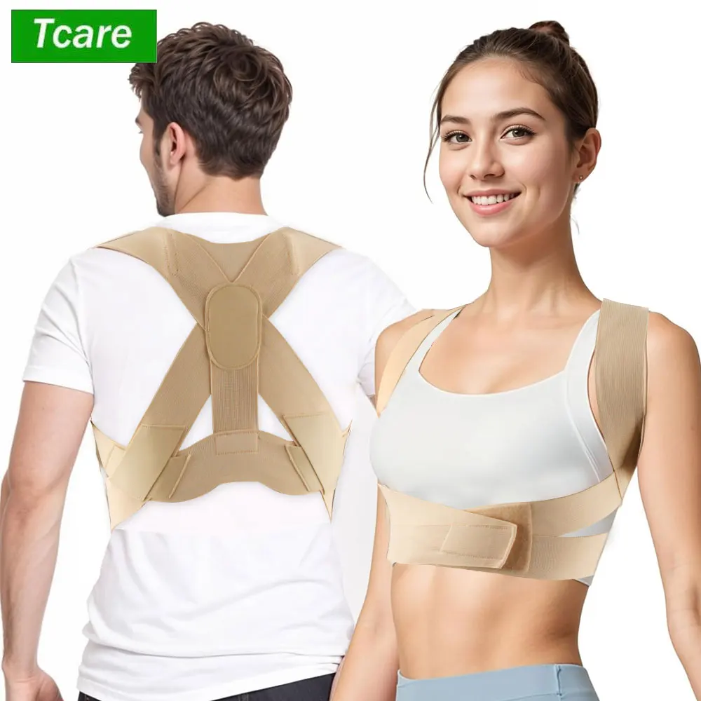 New Back Brace Posture Corrector for Women and Men, Shoulder Straightener for Neck Hump Scoliosis, Effectively Alleviating Pain