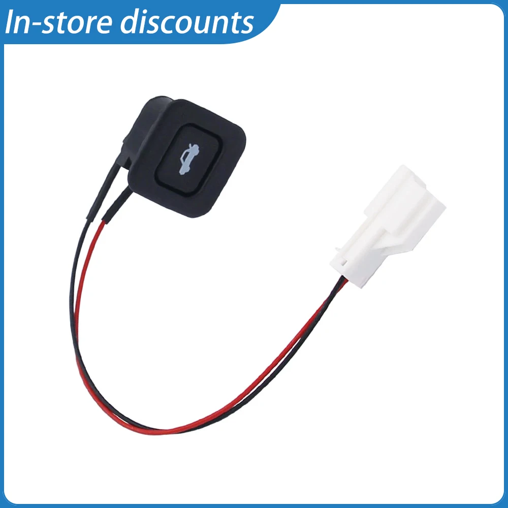 

Rear Trunk Lid Release Switch Button for 2007-2010 Hyundai Elantra Sedan, Black Direct Replacement, OEM 93555-2H000