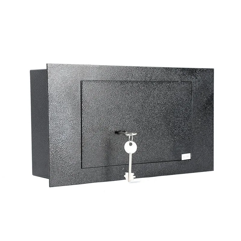 In-Ground Fireproof Home Security Vault, Floor Safe, Underground Secure Storage Box, Key Lock, Hidden Money Safe Box