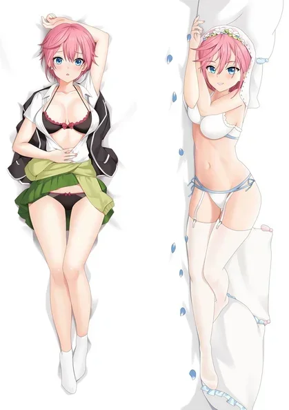 2WAY/WT انمي ياباني أنيمي الجسم طباعة كيس وسادة Dakimakura وسادة للجسم كيس كامل الجسم المعانقة غطاء الوسادة