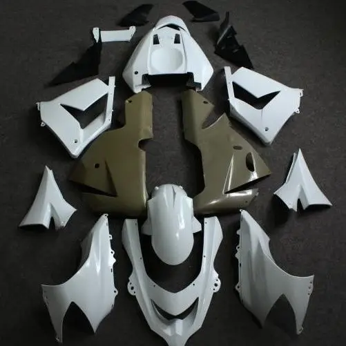 Unpainted ABS  Plastic Injection Raw Blank Fairing Wholesale  for Kawasaki 10R 2005 Motorcycle Fairing Kit