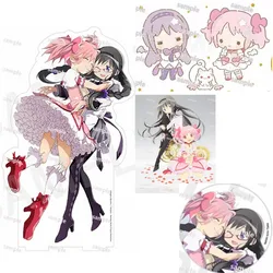 일본 만화 마법 소녀 마도카 Magica 애니메이션 피규어 Kaname Madoka Akemi Homura 아크릴 스탠드 컬렉션 데스크 장식