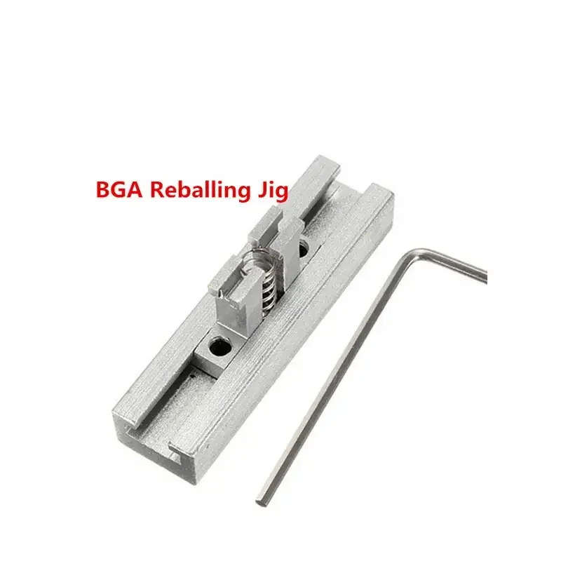 29Pcs Directly Heat BGA Reball Reballing Net Universal Stencils Template Set Kit Silver Steel Welding Fluxes with stand