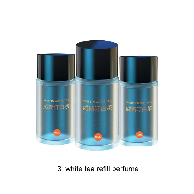 3 Pcs 10ml Aromatherapy Long Lasting Natural Fragrance Car Perfume Refill Liquid  Replace Essential Oil Diffuser Spare Parts