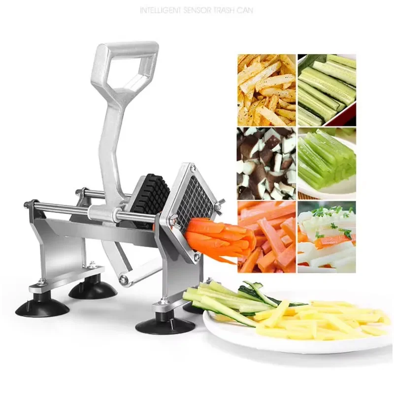 Hot Sale JG-03 Horizontal Die Casting Aluminum Alloy Manual French Fries Potato/Vegetable Cutter Machine
