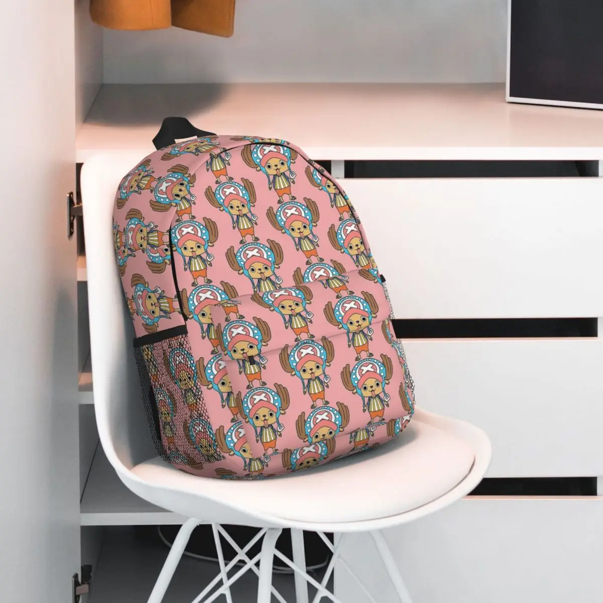 Tony Tony Chopper Plecaki Nastolatek Bookbag Casual Studenci Torby szkolne Plecak podróżny Torba na ramię o dużej pojemności