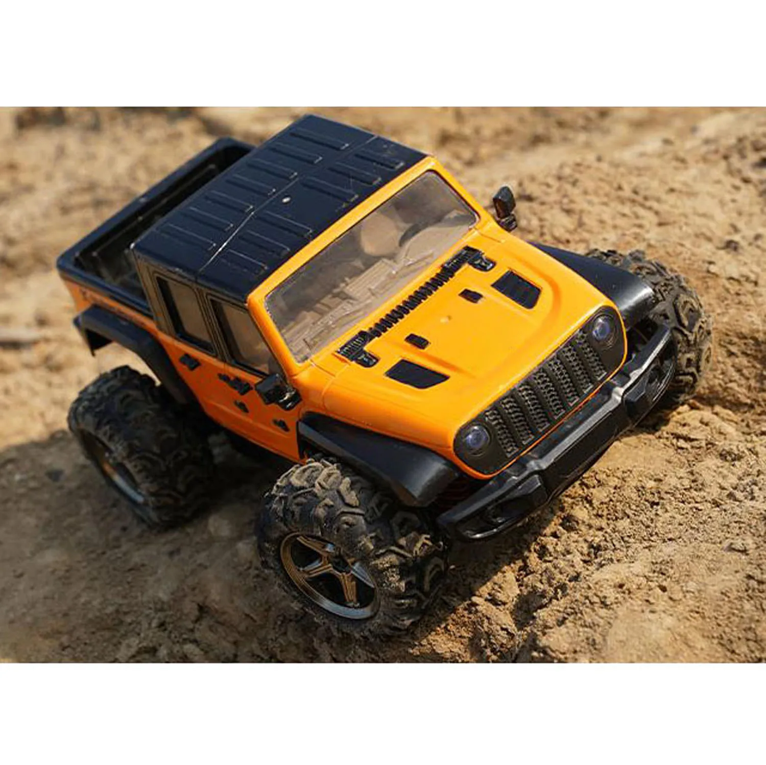 

1/20 RC High Speed Pickup Truck C8819 4WD 2.4G Remote Control Off Road Vehicle Lifting Wheel LED Lights Motor Ready to Run Cars