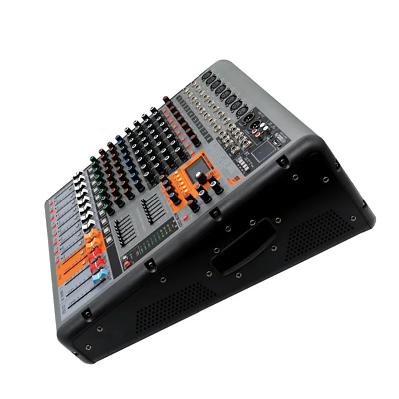 

Professional DJ Controller Mixing Console For Stage Wedding Performance Karaoke System Bluetooth USB China Origin No Warranty