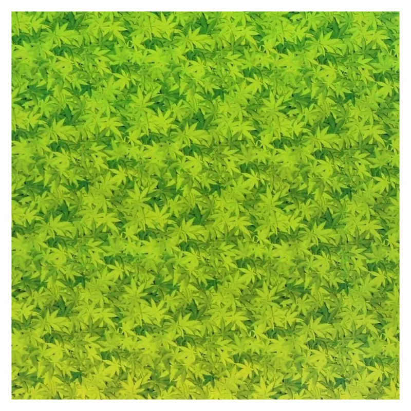 Green Leaves Hydrographic Film Water Transfer Printing Film Hydro Dip Film 50Cmx200cm