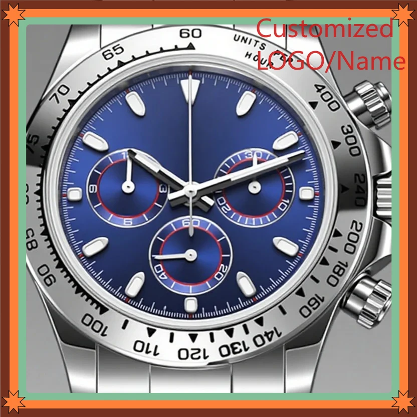 A989 Store 40mm Men's Automatic And Quartz Movement 904l Stainless Stee Customized Watches