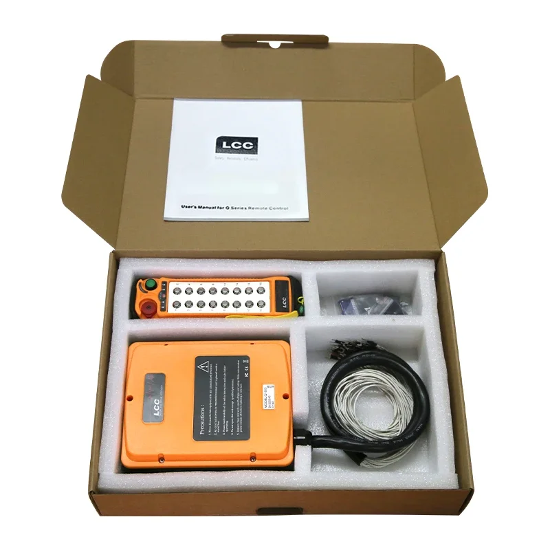 LCC Q1800 Radio universale industriale wireless 24 Volt 18 canali Interruttore di controllo remoto wireless