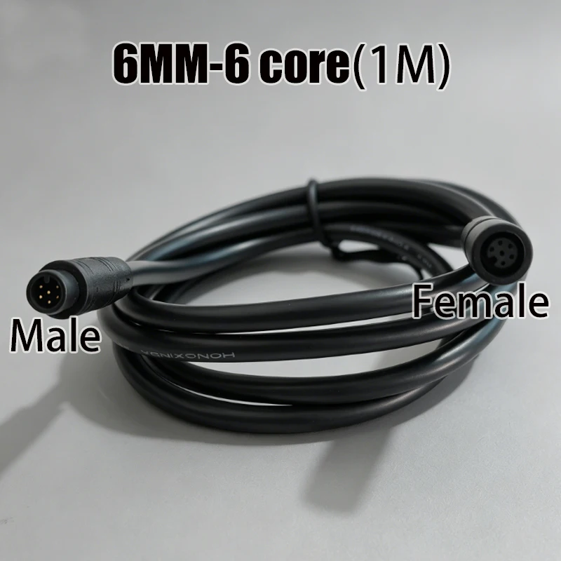 1M M6/M8-2/3/4/5/6-Pin Stecker auf Buchse Julet Elektrisches Verbindungskabel Steckverbinder Roller Bremse Wasserdichtes Signalsensor-Kabel – Detail 17