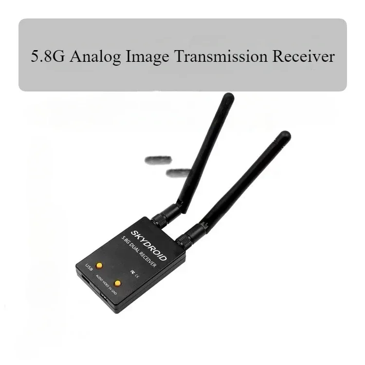 5.8G Simulated Image Transmission Mobile Phone UVC FPV Receiver Android Computer Screen Reception High Definition Transmission