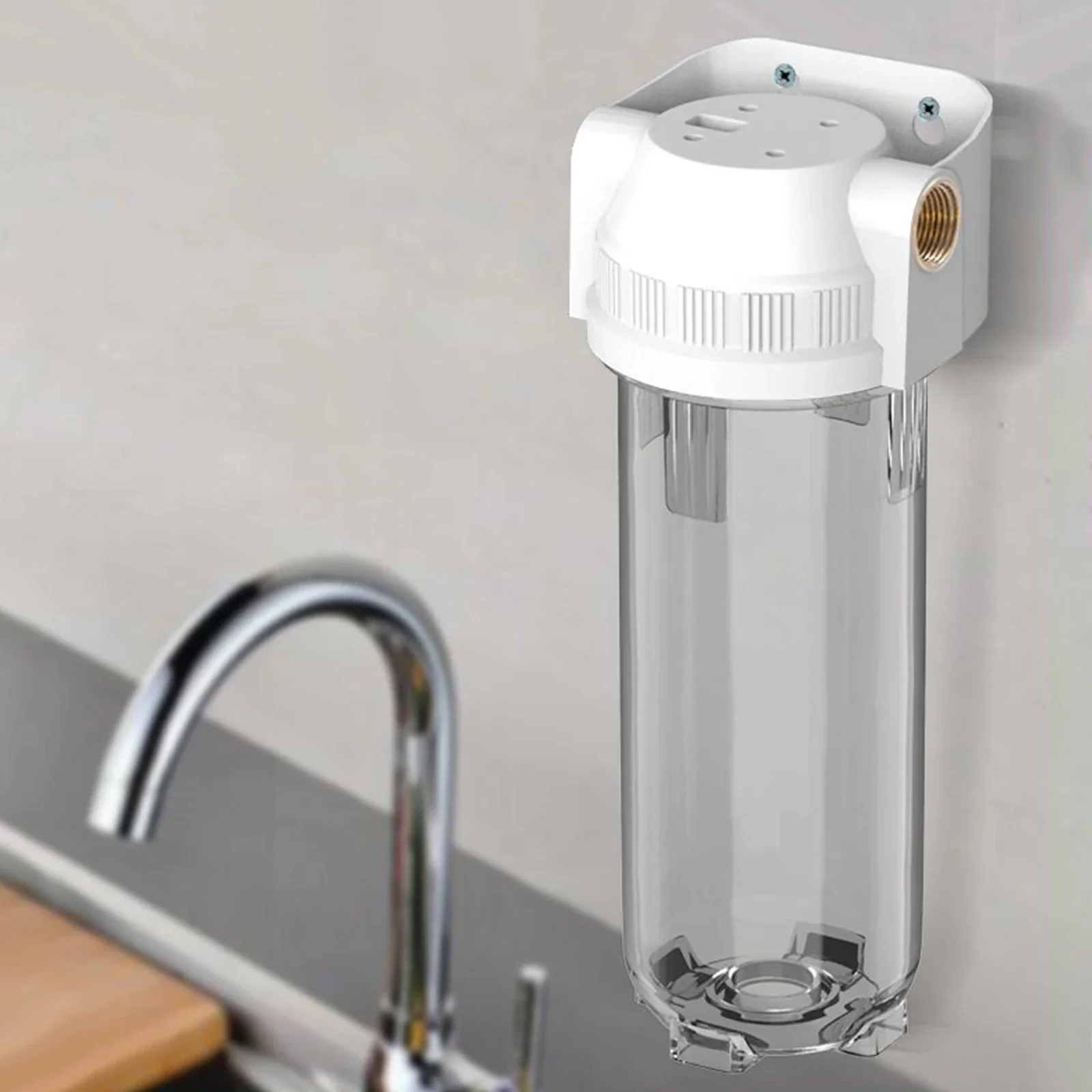 10 inch Proof Bottle Filter, Replaceable Transparent PET Water Filters for Kitchen Water Purifiers Home Appliance Accessories view 2