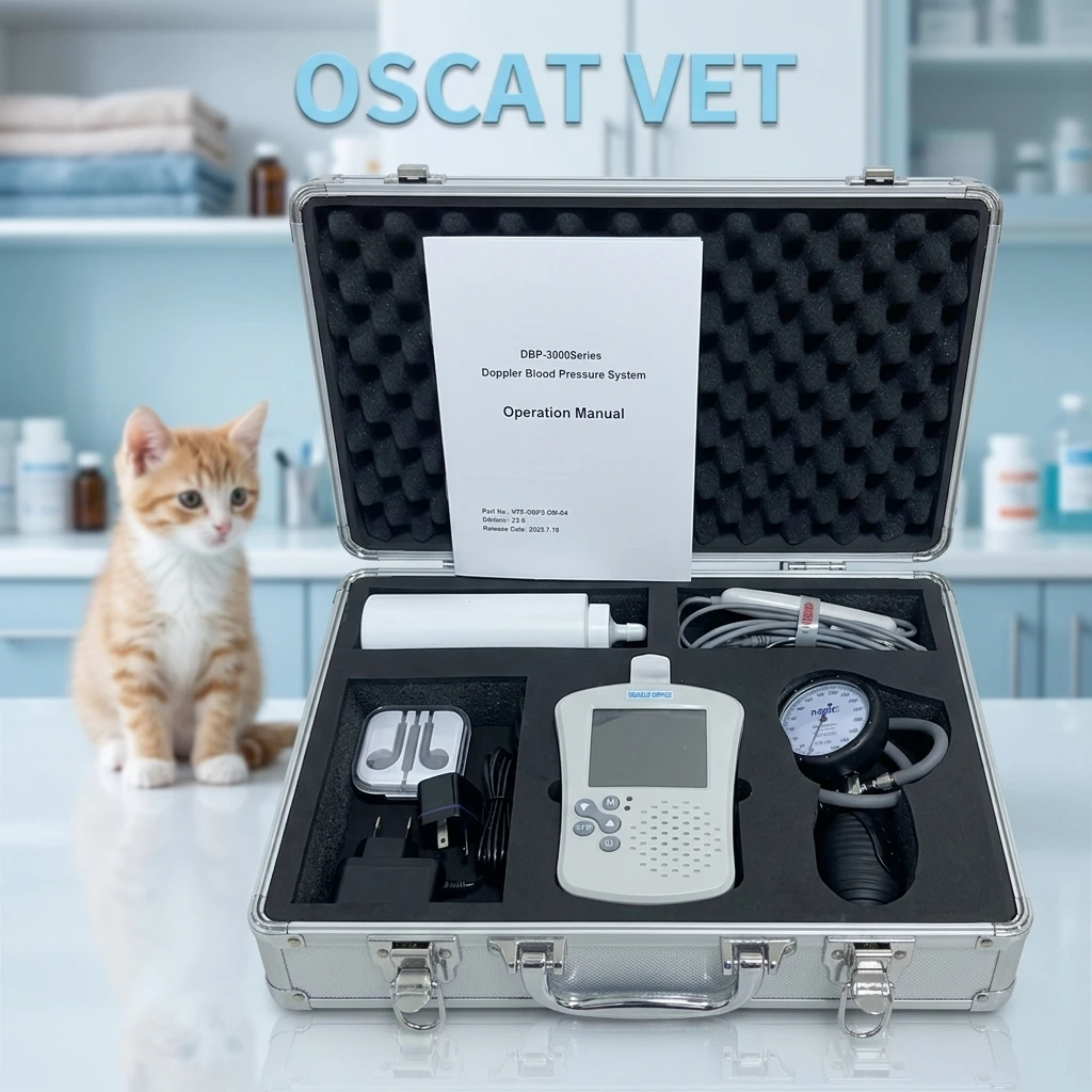 Veterinary Equipment Pet Medical Equipment 8MHz Vascular Probe DBP-3000P BP Range 0-300mmHg