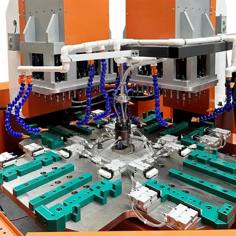 Machine à Tarauder et à Chanfreiner, Filetage Multi-Axes CNC de Haute Précision