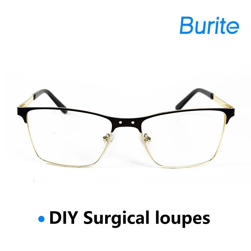 

Burite Frame with Holes Dental Loupe Accessories or Brass with Holes for Binocular Dental Loupes Magnifier Accessory Part