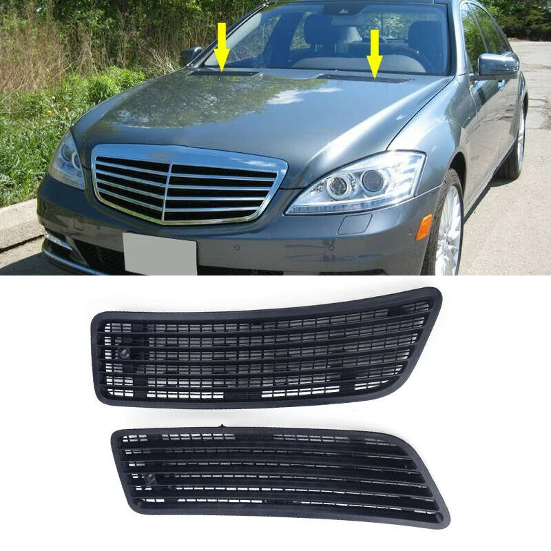 

Car Front Driver Exterior Side Hood Upper Grill Vent For Mercedes Benz W221 W251 2007-2013 2218800305 2218800205