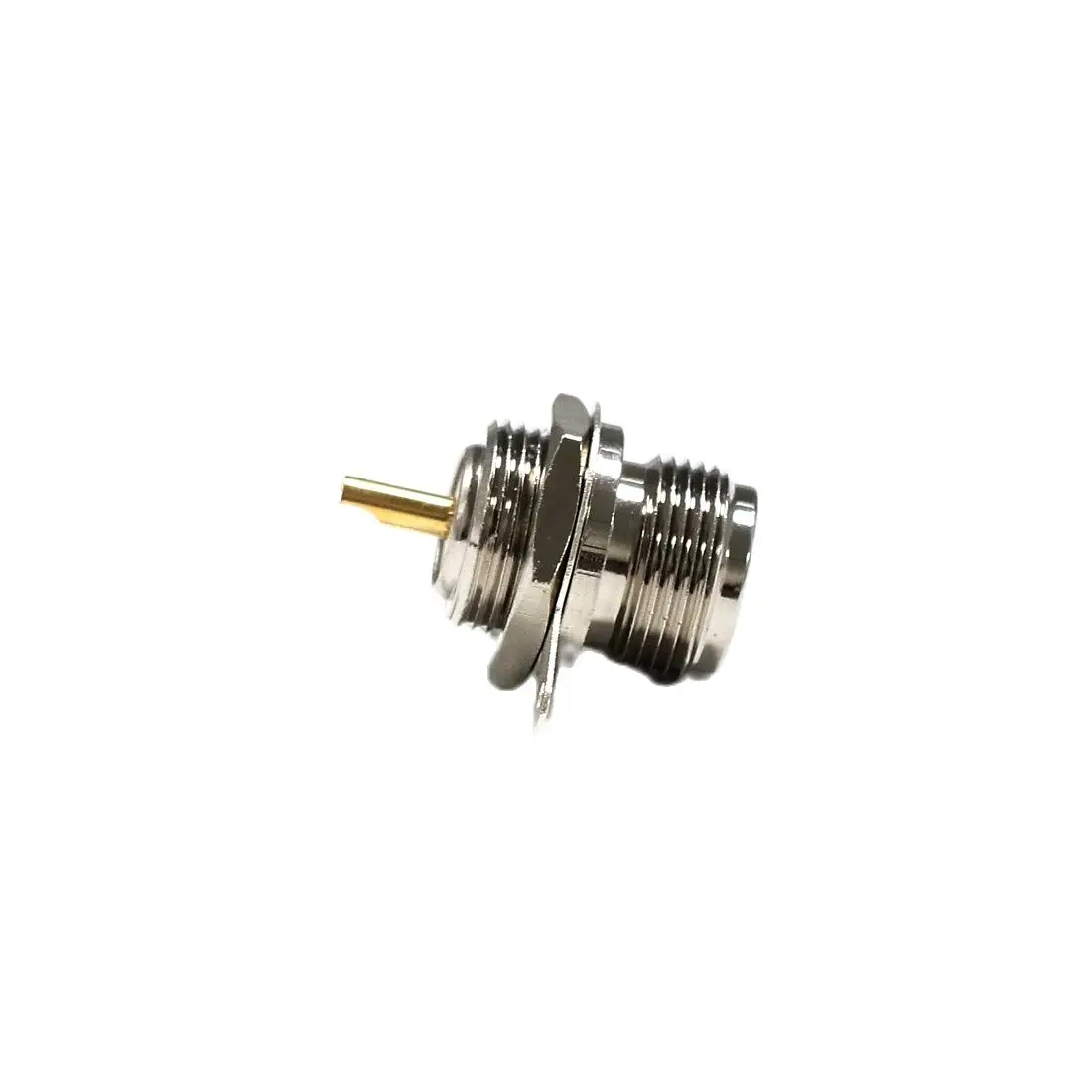 

1pc N Type Female Jack Nut RF Coax Adapter Convertor With Solder Cup Straight Nickelplated NEW Wholesale