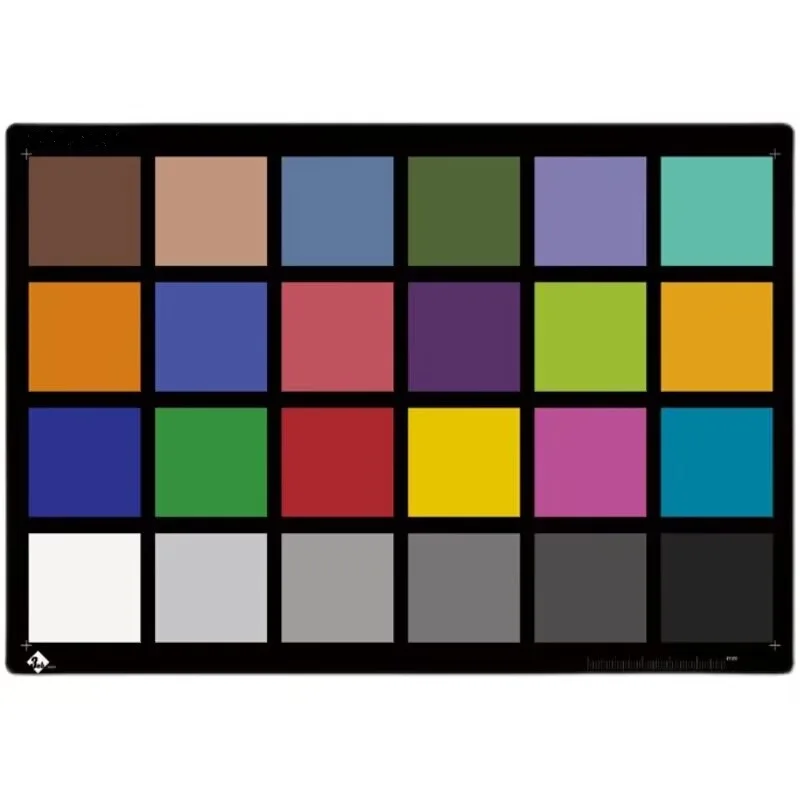Enhanced Color Standard 24 Balance Camera Card Color Test Professional Correction Tool Camera Restoration Slr