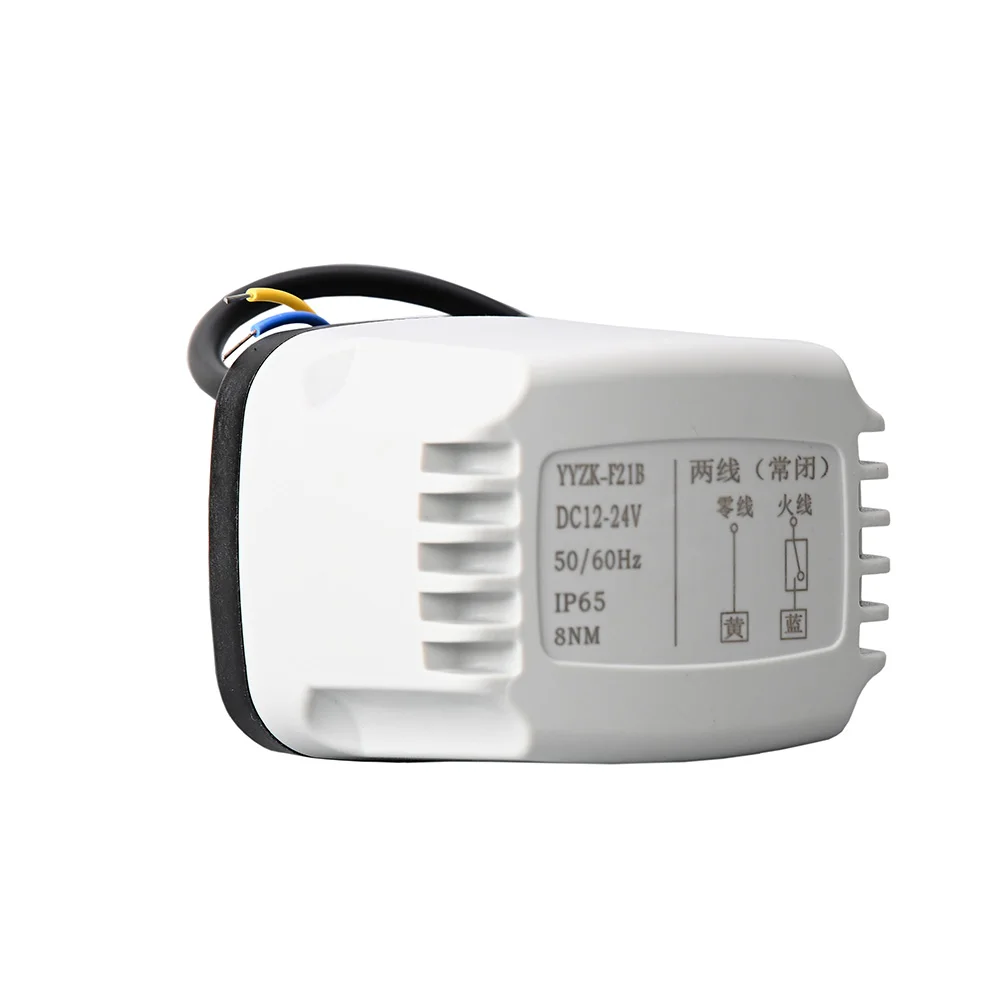 DN15 DN20 DN25 DN32 DN40 DN50 Waterproof Motorized Ball Valve Actuator Three Wire Two Control  Electric Ball Valve Motor