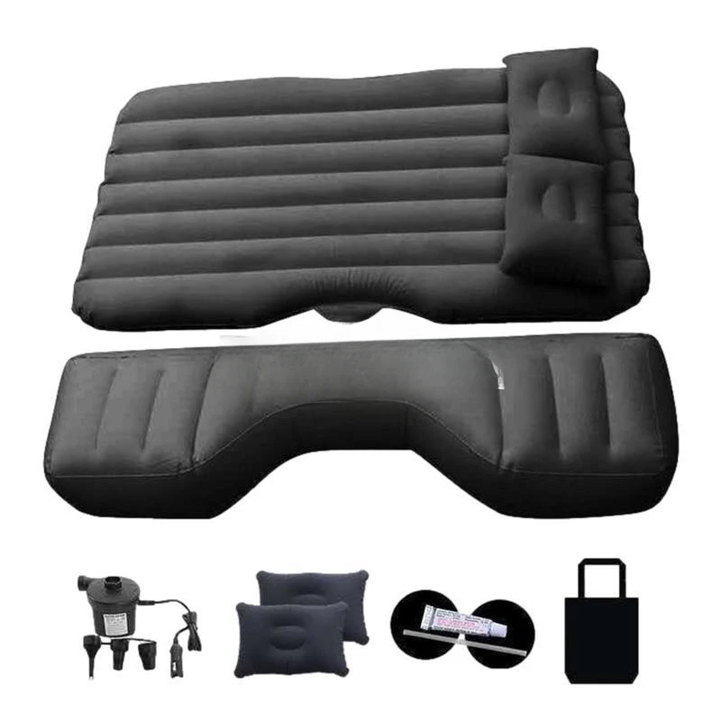 Car travel inflatable mattress kit, air mattress, rear seat accessories, car sleeping pad, car camping supplies