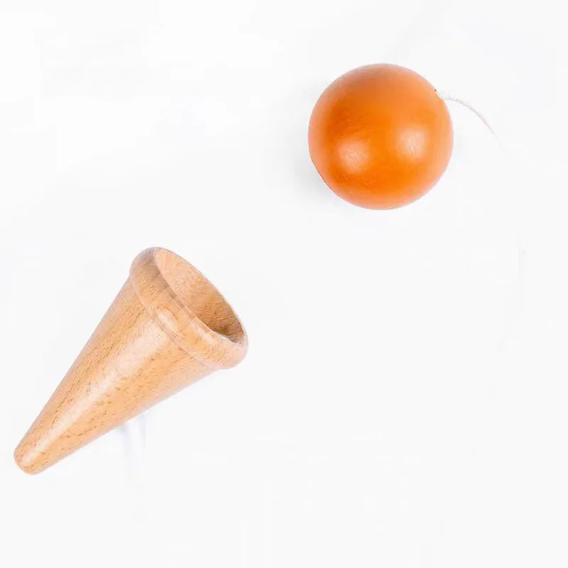 Tasse et balle en bois de haute qualité, jeu de compétences amusantes, Coordination œil-main, cadeaux pour soulager le stress et l'anxiété