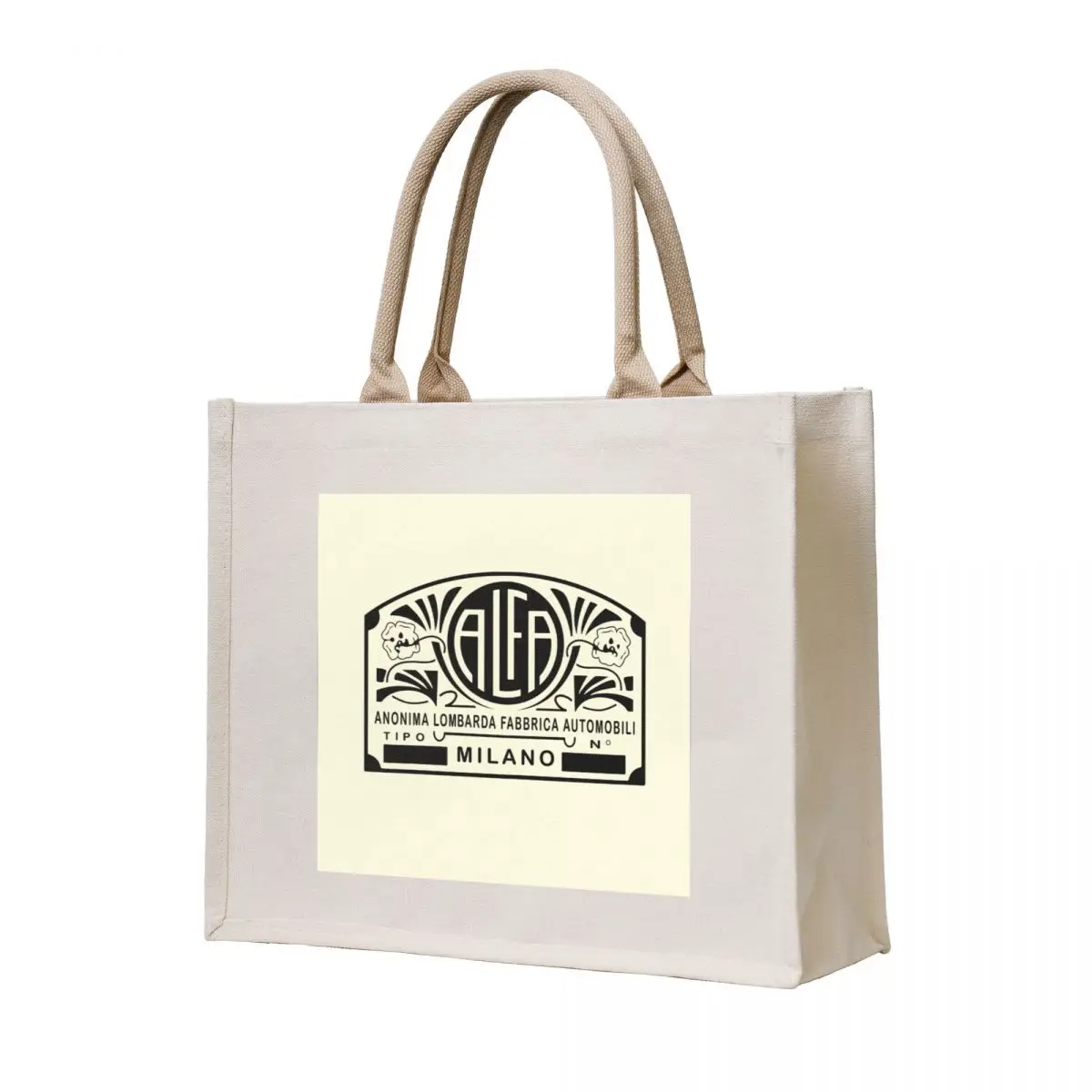 

Alfa - Anonima Lombarda Fabbrica Automobili Tote Bag tote custom men the