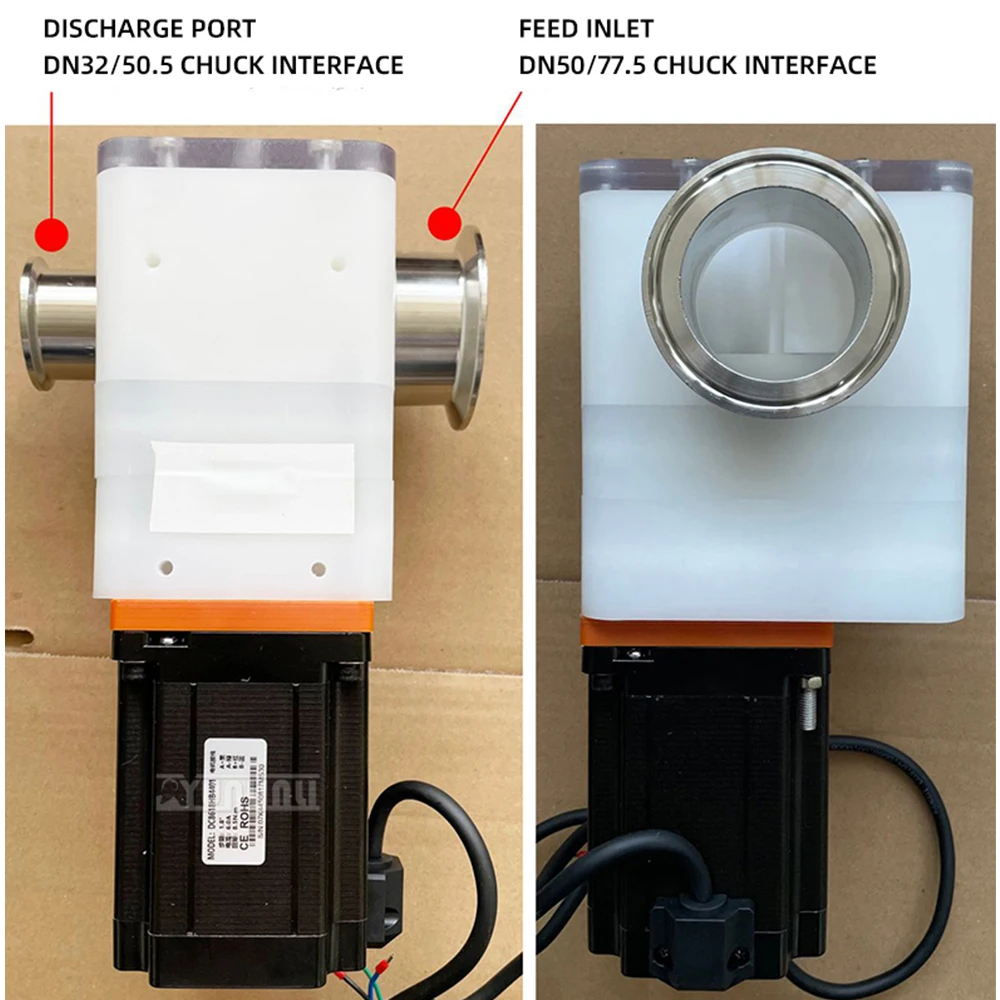 Chocolate Sauce Cream Pump Food Grade Cheese Paste Pump Cam Rotor Pump High Viscosity
