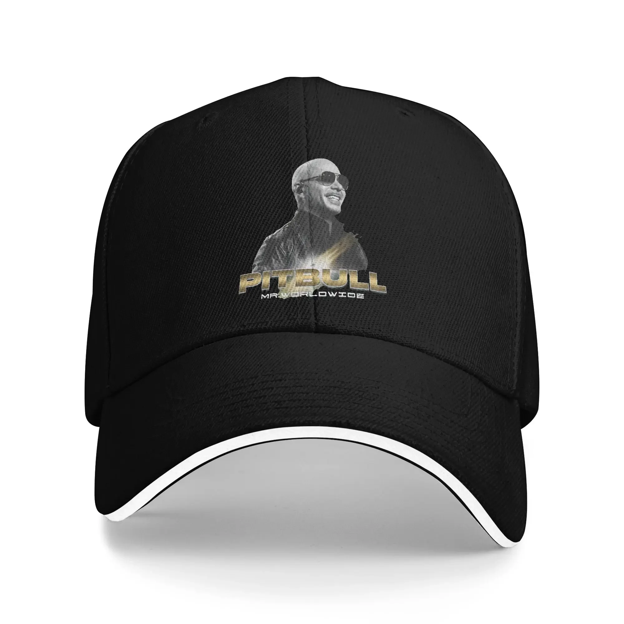 Pitbull Mr Worldwide Tour 2026 Baseball Caps Outfit Classic Dad Hat For Men Women Travel Headewear Adjustable Fit